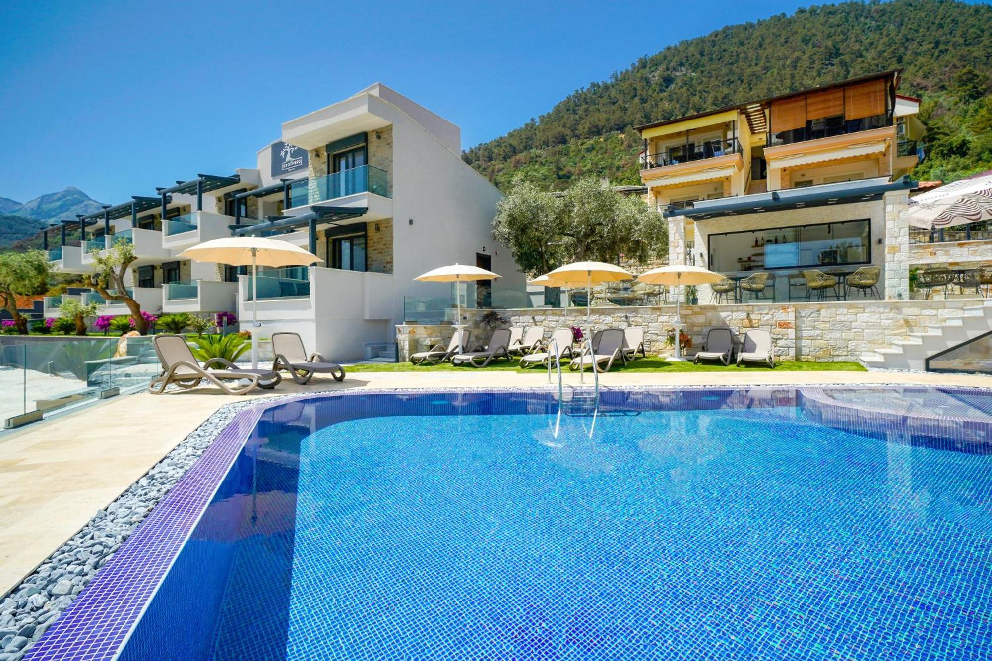Brothers Htl Thassos Криси Амудия Екстериор снимка